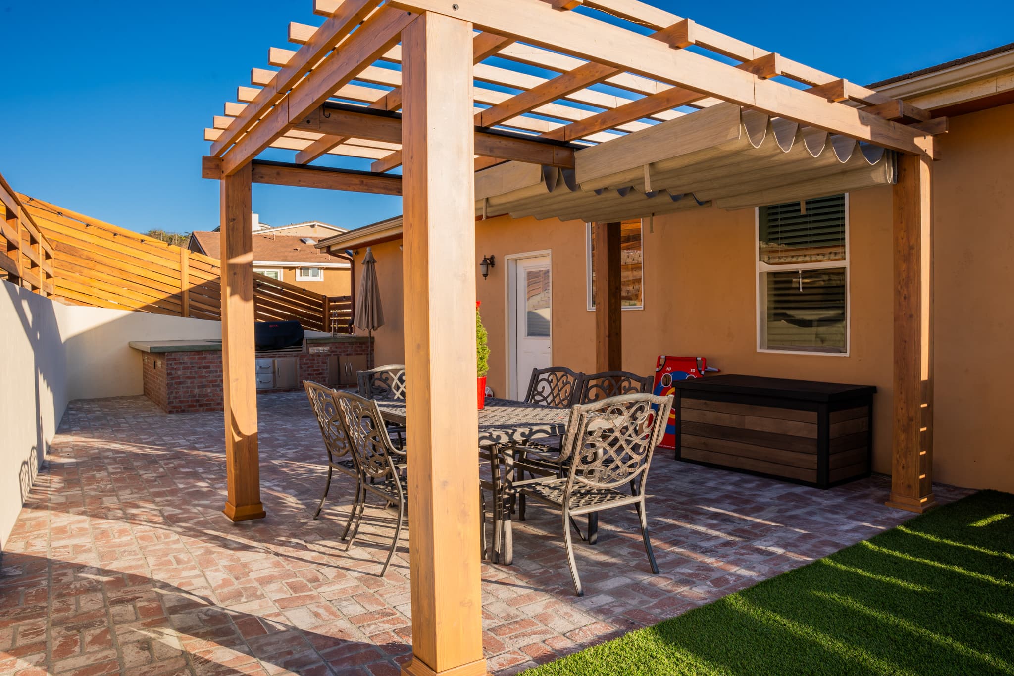 Patio with Outdoor Kitchen